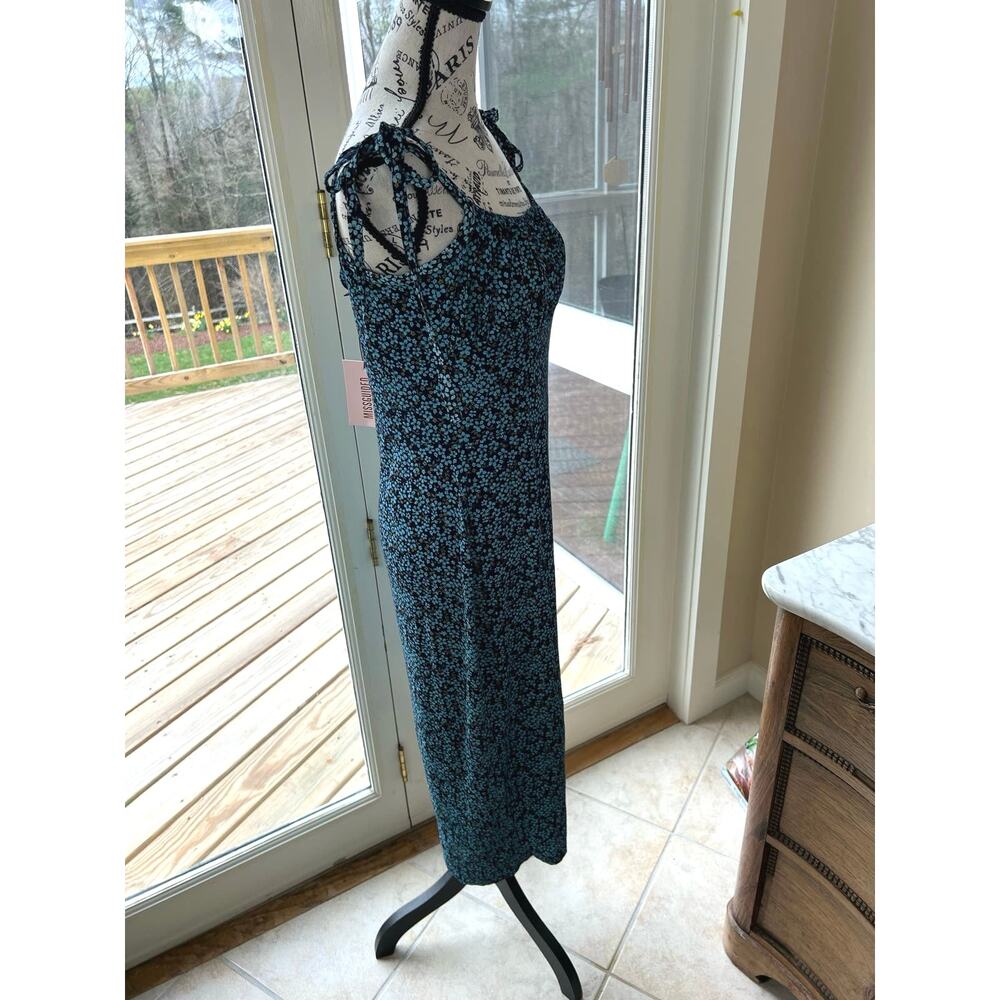 NWT Missguided Floral Ruched Bust Mikmade Midi Dress - Picture 8 of 10
